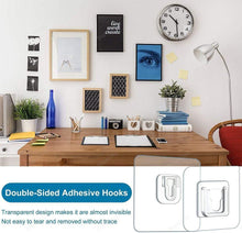 Load image into Gallery viewer, Crochets muraux adhésifs double face