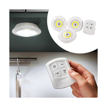 Load image into Gallery viewer, Lampes à LED sans fil AGL avec télécommande – Pack de 3