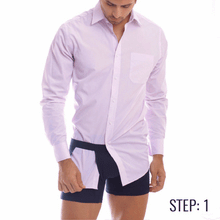 Load image into Gallery viewer, TUCKED TRUNKS BLACK (1 BRIEF)